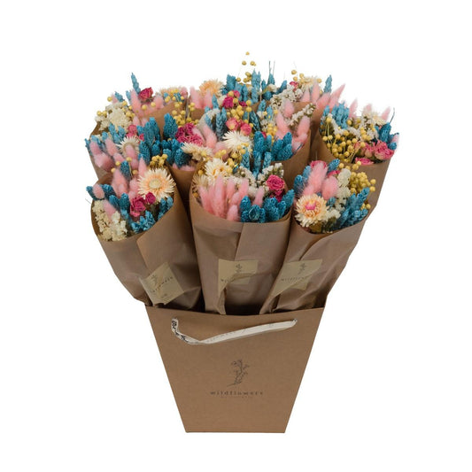 Getrocknete Blumen - Market More - Summer Blue - ↕50cm - Pflanzfix24