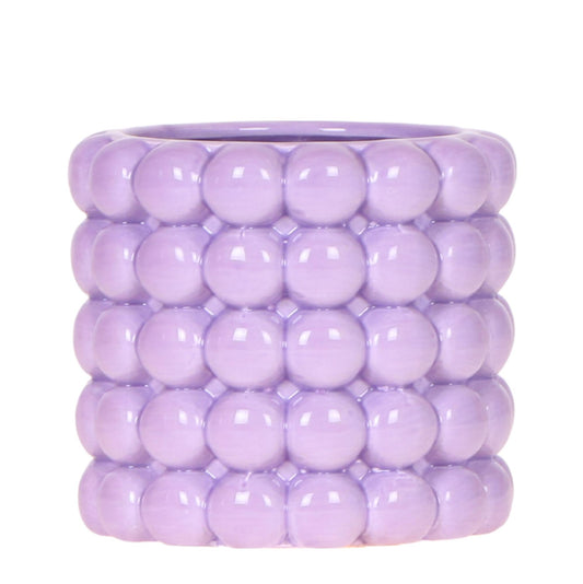 pflanzfix24 | Kolibri Home | Poppy Ziertopf - Purple - Ø9cm