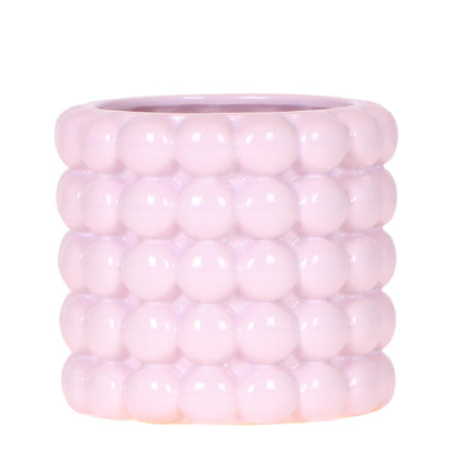 pflanzfix24 | Kolibri Home | Poppy Ziertopf - Pink - Ø9cm