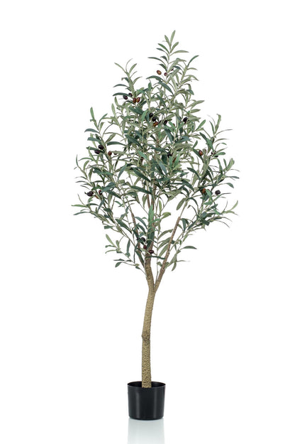 Kunstpflanze Olea europaea Olivenbaum 140 cm – Pflegeleicht & Allergikerfreundlich | Pflanzfix24.de - Pflanzfix24.de