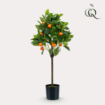 Citrus Sinensis Kunstpflanze 75 cm – Orangenbaum | Pflanzfix24.de - Pflanzfix24.de