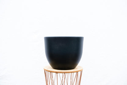 Blumentopf Eggy D55 Anthrazit modern Indoor/Outdoor – Pflanzfix24.de - Pflanzfix24.de