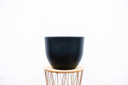 Blumentopf Eggy D55 Anthrazit modern Indoor/Outdoor – Pflanzfix24.de - Pflanzfix24.de