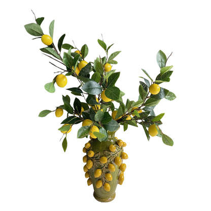 Kunstblumenstrauß Lemon Glow – 80 cm | Pflanzfix24.de - Pflanzfix24.de