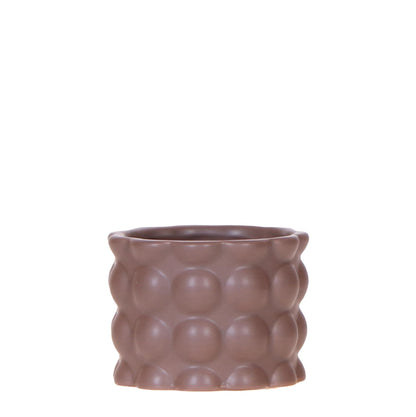 pflanzfix24 | Cotton sierpot - Brown - Ø6cm