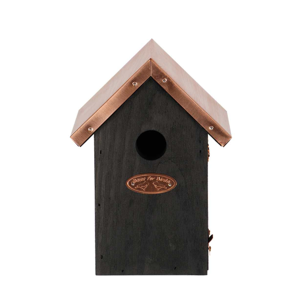 Vogelhaus Winterkonig Nistkasten Schwarz-Kupfer – Pflanzfix24.de - Pflanzfix24.de