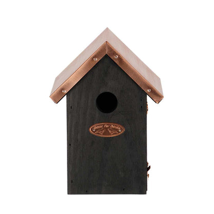 Vogelhaus Winterkonig Nistkasten Schwarz-Kupfer – Pflanzfix24.de - Pflanzfix24.de
