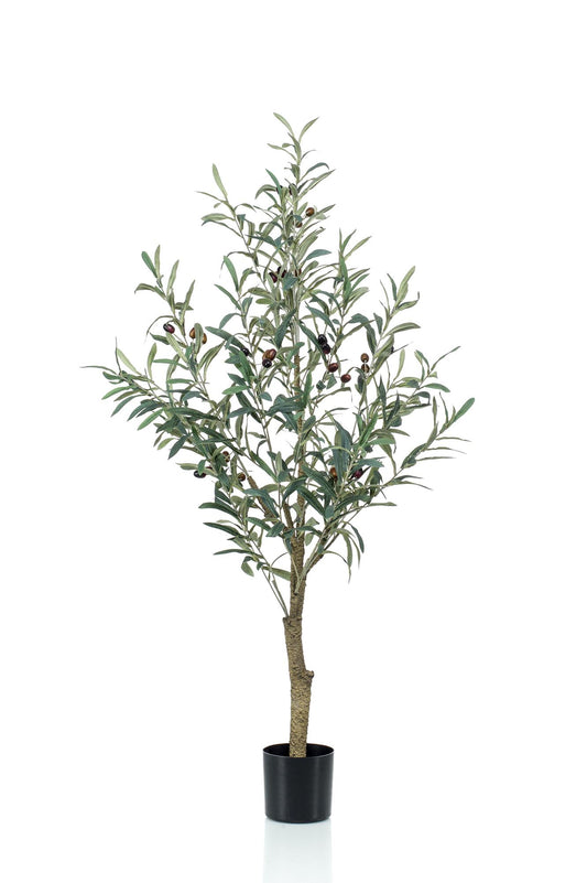 Kunstpflanze Olea europaea Olivenbaum 115 cm – Pflegeleicht & Realistisch | Pflanzfix24.de - Pflanzfix24.de