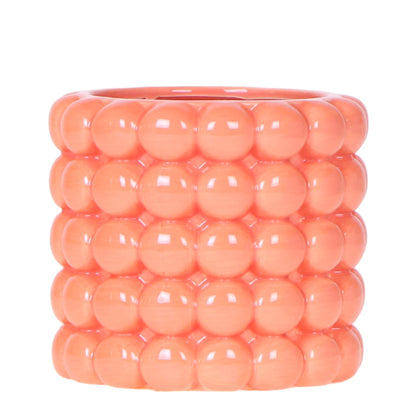 pflanzfix24 | Kolibri Home | Poppy Ziertopf - Orange - Ø9cm