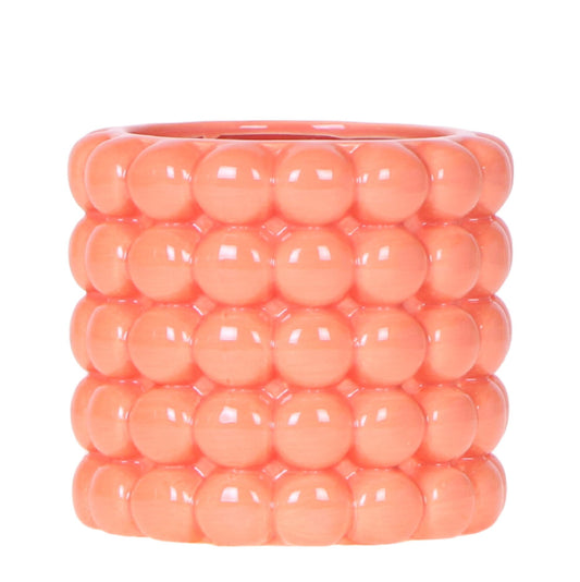 pflanzfix24 | Kolibri Home | Poppy Ziertopf - Orange - Ø9cm