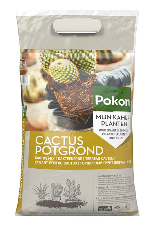Pokon Kakteenerde & Fettpflanzen 5L – Pflanzfix24.de - Pflanzfix24.de