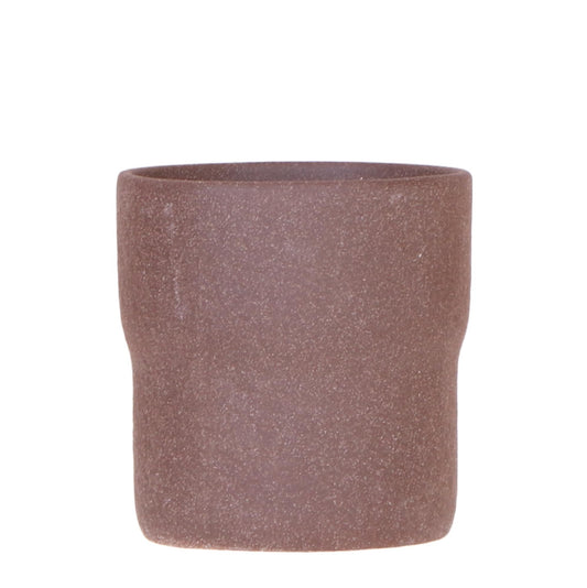 pflanzfix24 | Rustikaler Zierpflanztopf - Braun - Ø9cm