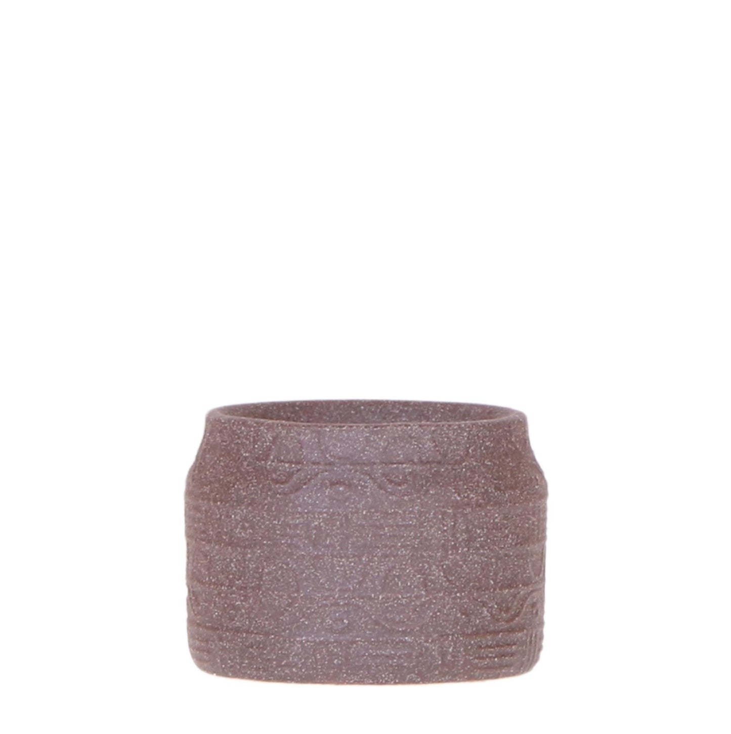 Hyroglyph Dekotopf Braun Ø6cm - Kolibri Home | Pflanzfix24
