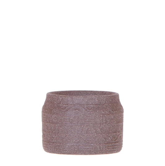 Hyroglyph Dekotopf Braun Ø6cm - Kolibri Home | Pflanzfix24