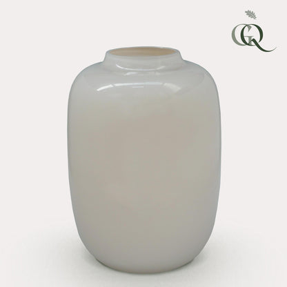 Glasvase Artik Ivory M 35 cm – Pflanzfix24.de - Pflanzfix24.de