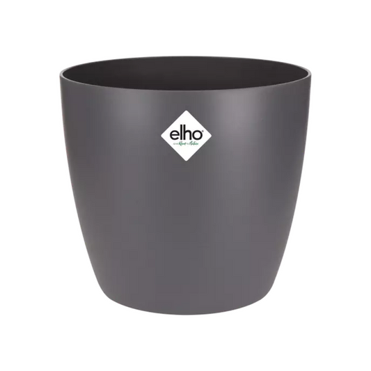 ELHO Brussels Rund 18cm Anthrazit Pflanztopf | pflanzfix24