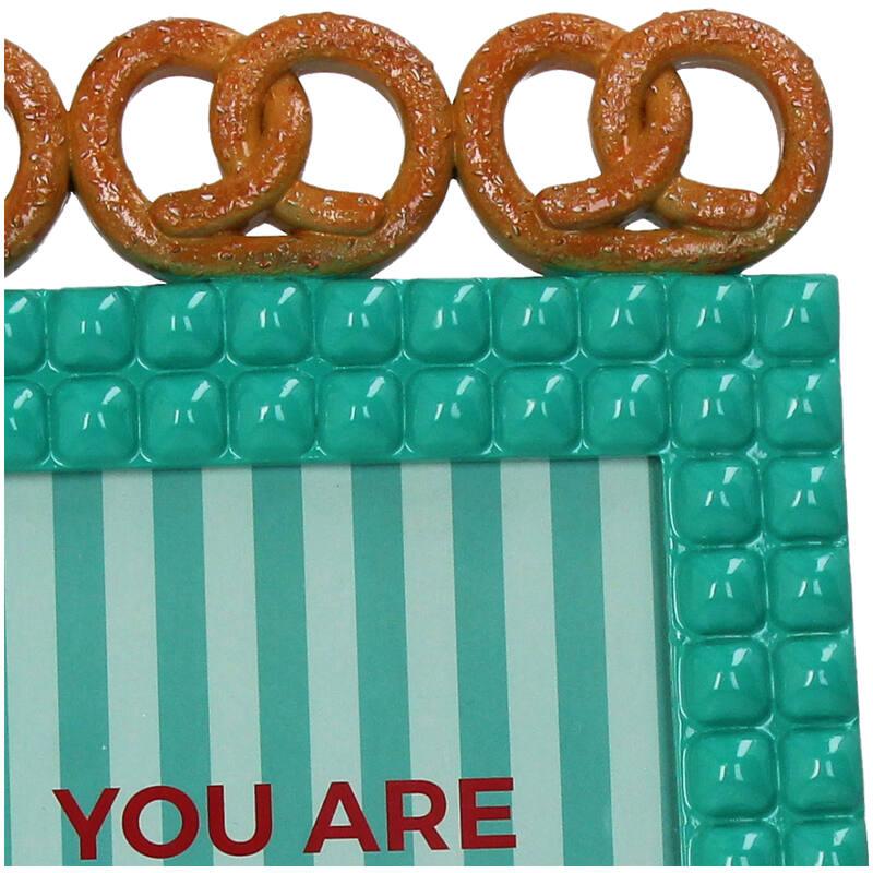 Turquoise Pretzel Fotolijst 13x18cm - Pflanzfix24.de - Pflanzfix24.de