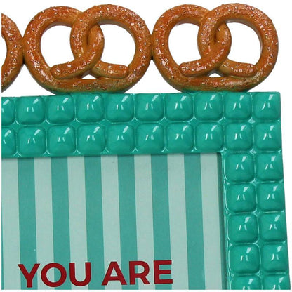 Turquoise Pretzel Fotolijst 13x18cm - Pflanzfix24.de - Pflanzfix24.de