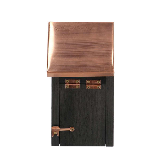Vogelhaus Winterkonig Nistkasten Schwarz-Kupfer – Pflanzfix24.de - Pflanzfix24.de