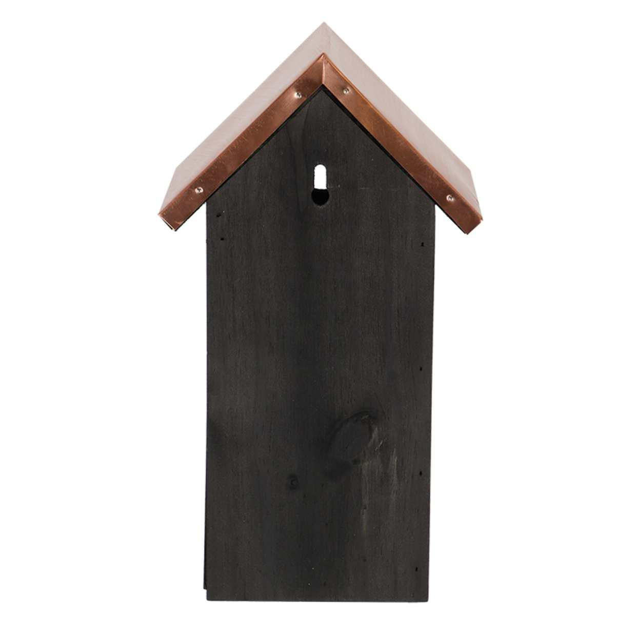 Vogelhaus Kohlmeise Nistkasten Schwarz-Kupfer – Pflanzfix24.de - Pflanzfix24.de